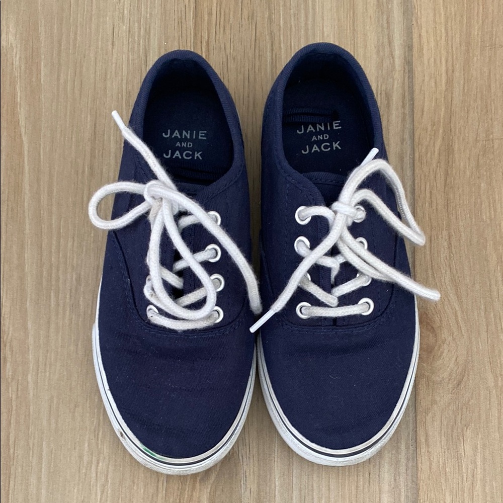 Janie and Jack Kids Navy Sneakers